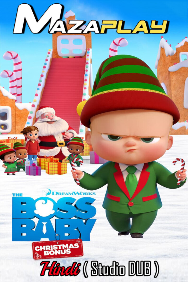 The Boss Baby Christmas Bonus 2022 WEBRip 1080p | 720p | 480p Hindi (Studio-DUB) + English x264 AAC