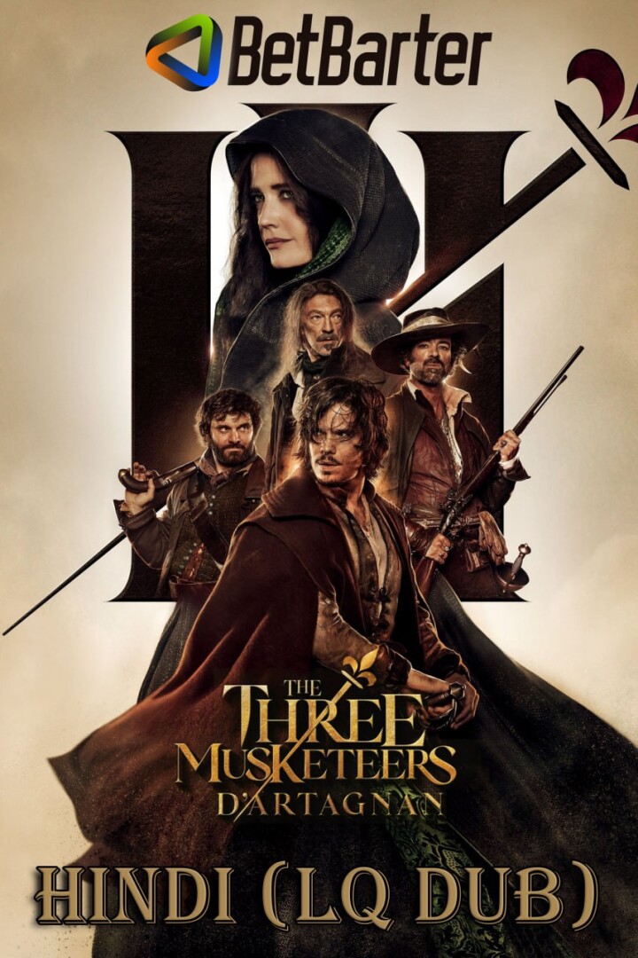The Three Musketeers: D’Artagnan (2023) Hindi Dubbed