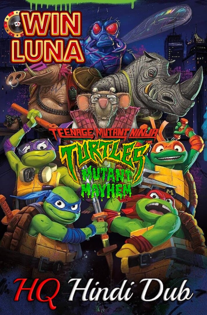 Teenage Mutant Ninja Turtles Mutant Mayhem 2023 English CAM 1080p | 720p | 480p x264 AAC