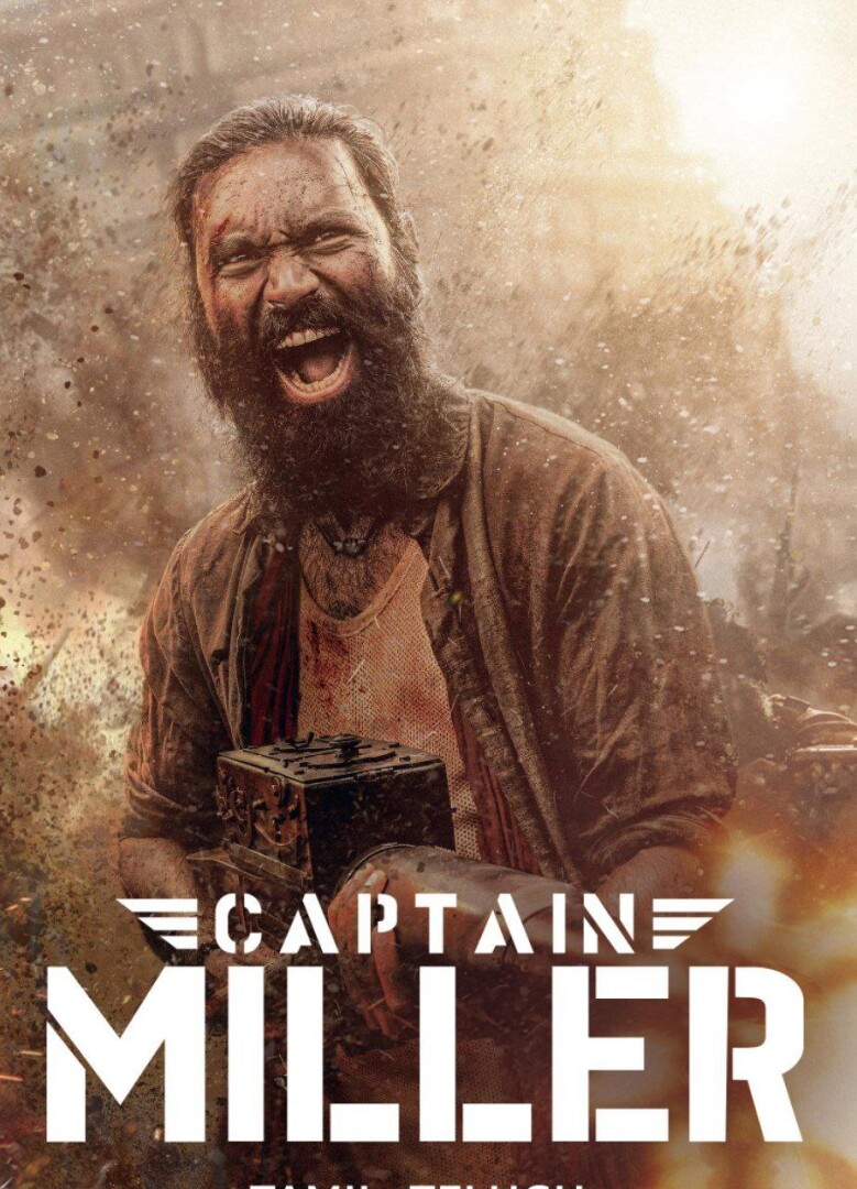 Captain Miller (2024) 1080p Hindi (Clean) + Tamil x264 AVC AAC 6ch ESub